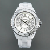 J12 38mm Automatic 20Th Anniversary White Ceramic