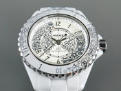 J12 38mm Automatic 20Th Anniversary White Ceramic