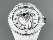J12 38mm Mademoiselle Automatic White Ceramic