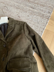 PRADA 25S SUEDE JACKET 401