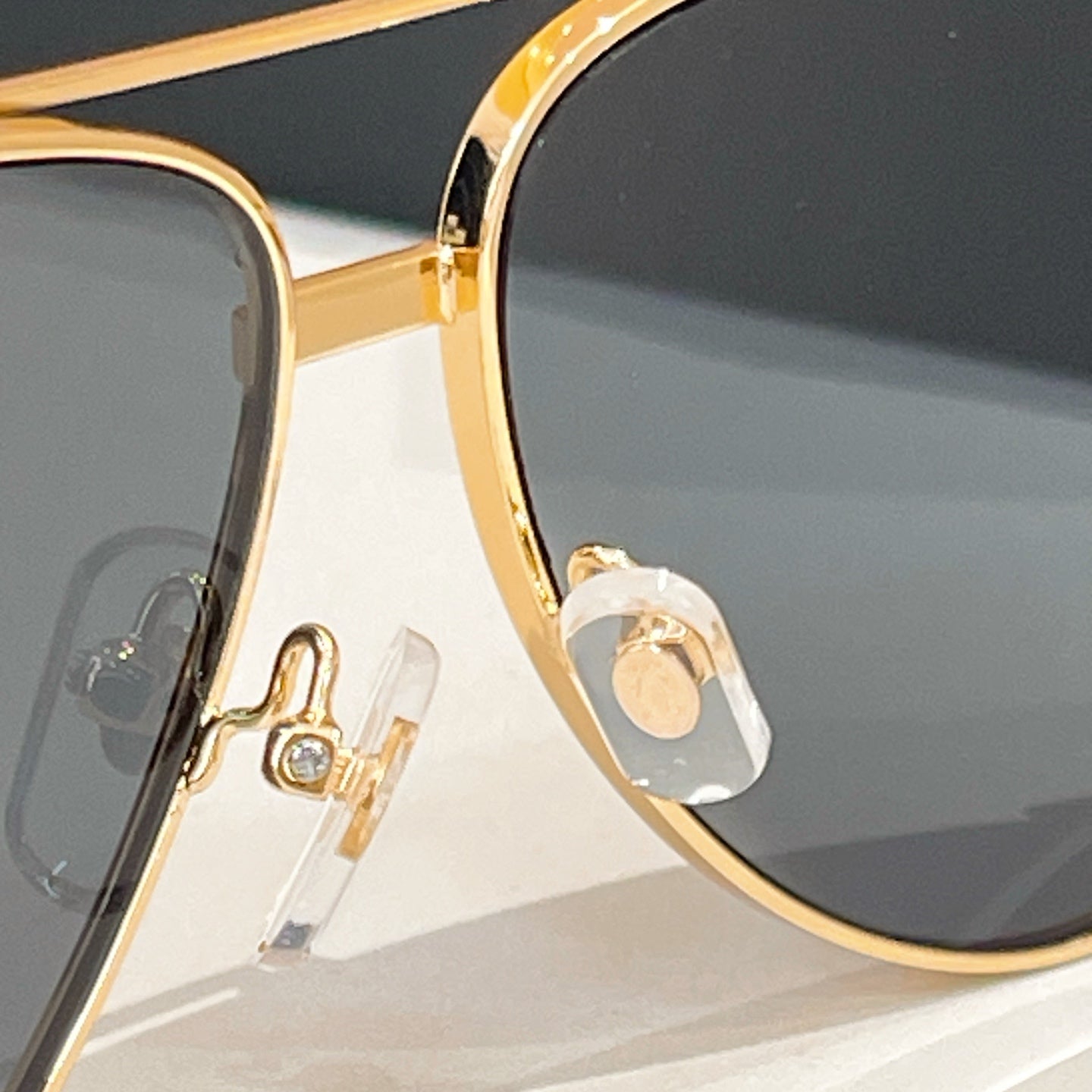 PREMIÈRE AVIATOR FRAME SUNGLASSES CT0334S IN METAL
