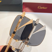 PREMIÈRE SQUARE FRAME SUNGLASSES CT0485S IN METAL