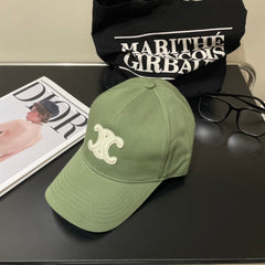 BASEBALL CAP MODEL 650700 IN GREEN COTTON