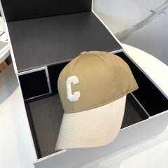 BASEBALL CAP MODEL 652406 IN OLIVE GREEN AND WHITE FABRIC