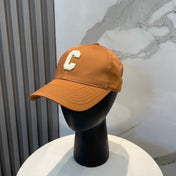 BASEBALL CAP MODEL650751 IN BURNT ORANGE COTTON