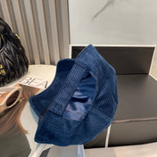 MM BASEBALL CAP IN NAVY BLUE VELVET