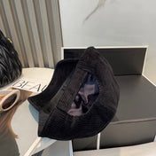 MM BASEBALL CAP IN BLACK VELVET