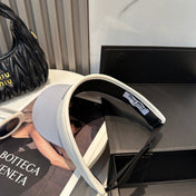 MM SPORT VISOR CAP IN COOL GRAY MIX WHITE FABRIC