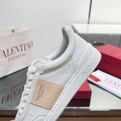 VALENTINO 25S UPVILLAGE SNEAKERS IN WHITE MIX BEIGE STYLE 2