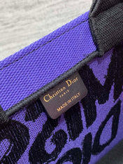 BOOK TOTE 26 CM IN COLORFUL CANVAS 226509