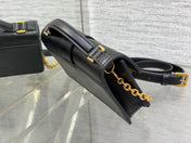 MISS MONTAIGNE MINI BAG IN BLACK SHINY SMOOTH CALFSKIN