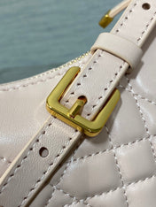 MISS CARO CIGALE MINI 18 BAG POWDER PINK MACROCANNAGE LAMBSKIN
