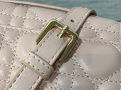 MINI BAG 24 IN LIGHT PINK PATENT CANNAGE CALFSKIN