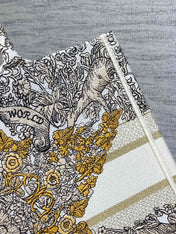 MEIDUM 36 BOOK TOTE IN COLORFUL CANVAS 226304