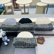 BEANIE HAT IN WHITE WOOL AND FLEECE 399546
