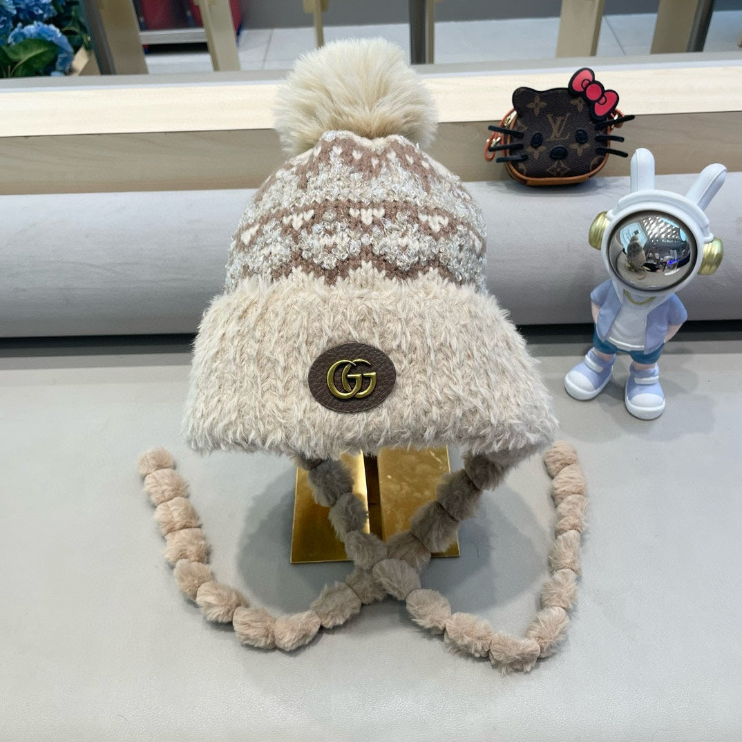 BEANIE HAT IN COLORFUL WOOL 400958