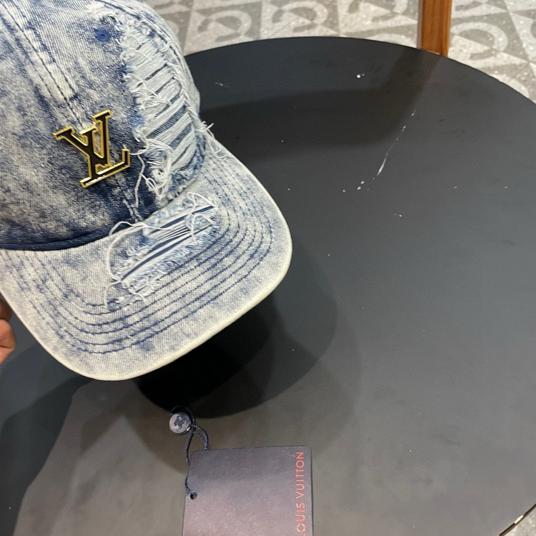 BASEBALL CAP IN LIGHT BLUE DENIM 404845