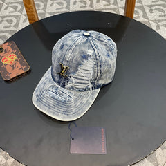 BASEBALL CAP IN LIGHT BLUE DENIM 404845