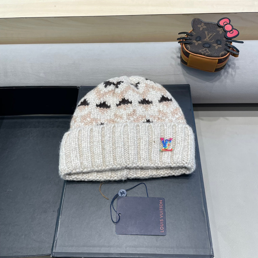 WINDPROOF WOOLEN HAT COLORFUL 406925