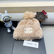 BEANIE HAT IN CAMEL BEIGE SOLF FLEECE 419713