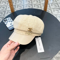 NEWSBOY CAP WHITE 430005