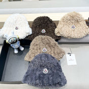 BUCKET HAT IN MOCHA BROWN FLEECE 435039