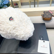 BUCKET HAT IN WHITE FLEECE 435040