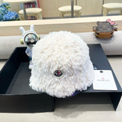 BUCKET HAT IN WHITE FLEECE 435040