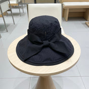 BUKET HAT MODEL 650498 IN NAVY TEXTURED FABRIC