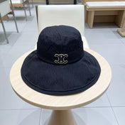 BUKET HAT MODEL 650498 IN NAVY TEXTURED FABRIC