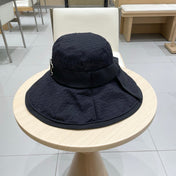 BUKET HAT MODEL 650498 IN NAVY TEXTURED FABRIC
