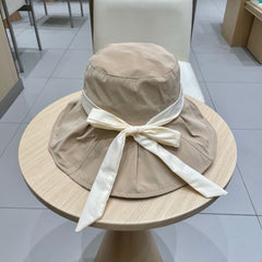 CELINE 25S BUCKET HAT 735018 IN NUDE