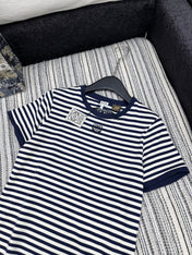 LOEWE EMBROIDERED SHORT-SLEEVE T-SHIRT WITH CREW NECK 267984