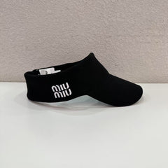 MM VISOR CAP FABRIC LOGO EMBROIDERY