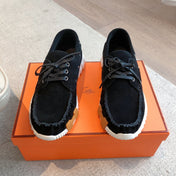 KETCH SNEAKER IN BLACK SUEDE