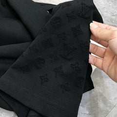 LV BLACK COTTON T-SHIRT 239470