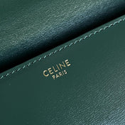 TRIOMPHE 20 DARK GREEN CALFSKIN