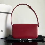 TRIOMPHE 20  BURGUNDY RED CALFSKIN