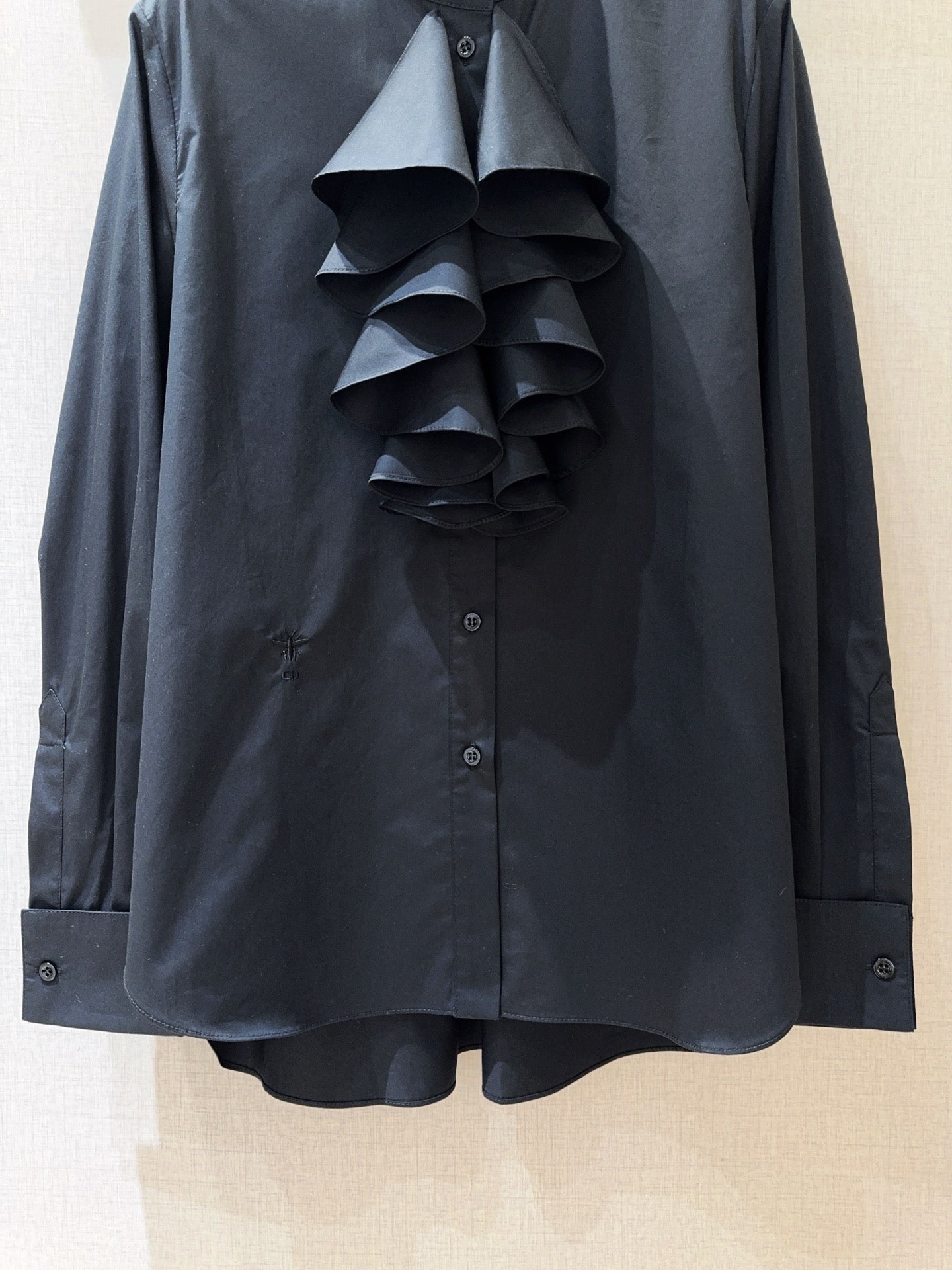 DIOR 25S PLEATED SHIRT 866