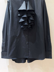 DIOR 25S PLEATED SHIRT 866
