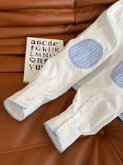CC Short shirt In White Cotton