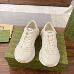 GG RIPPLE SNEAKER  cream