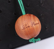 EXTRA POCKET L19 IN BLACK OSTRICH LEATHER