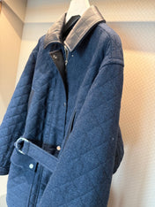 HERMES 25S QUILTED COTTON JACKET 376