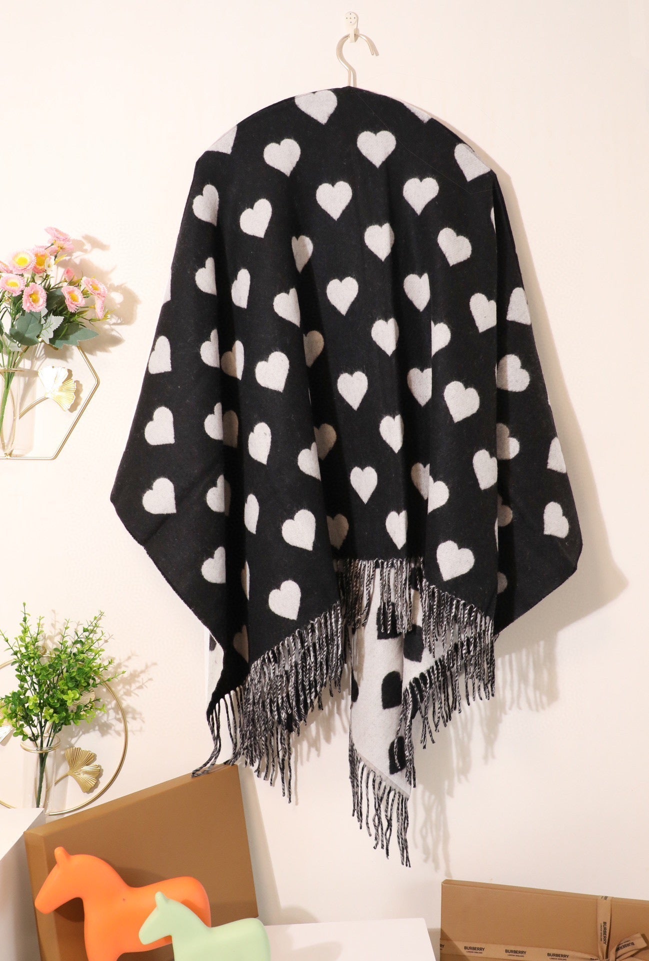 BBR SCARF 140 CM IN CASHMERE 479054