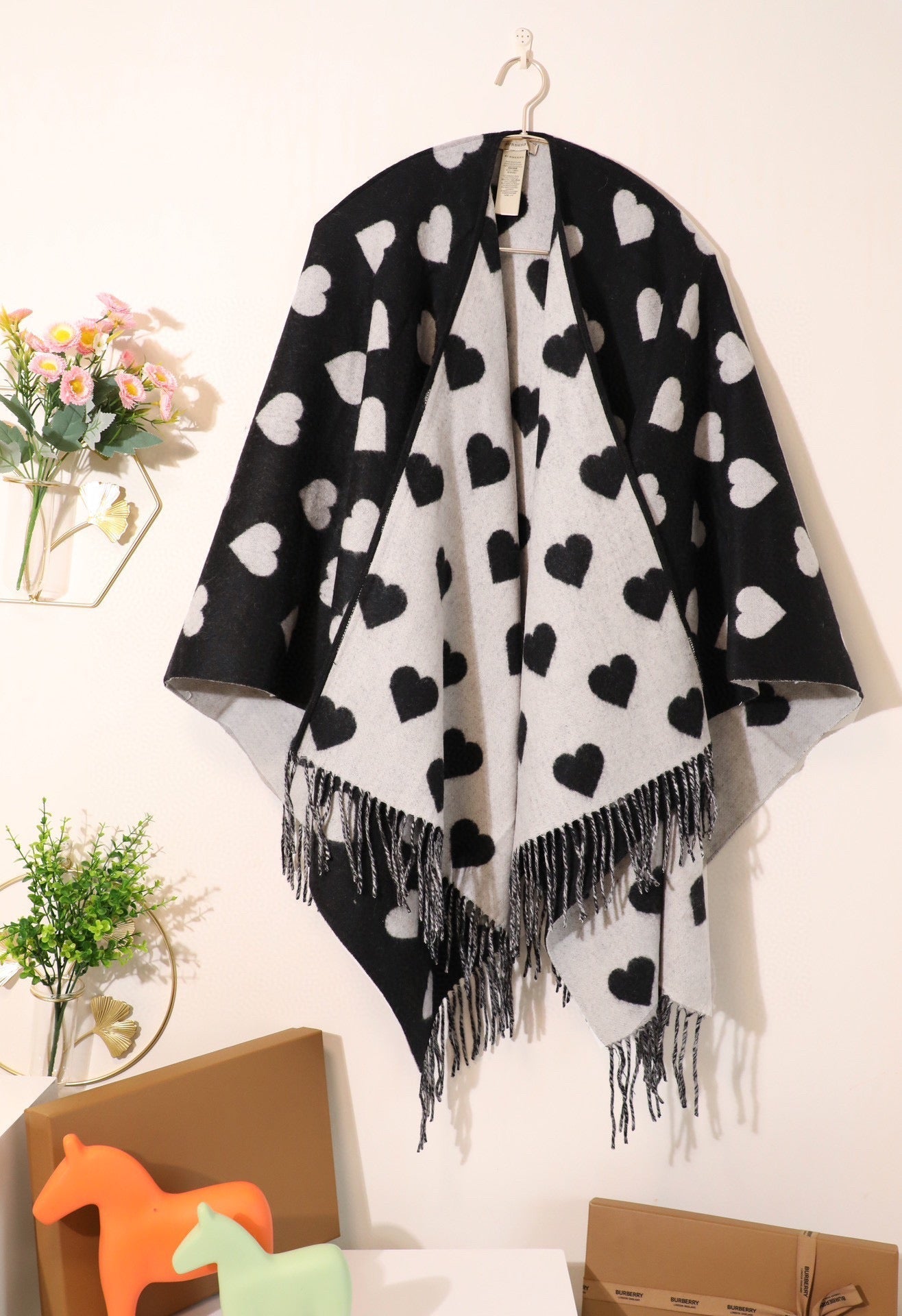 BBR SCARF 140 CM IN CASHMERE 479054