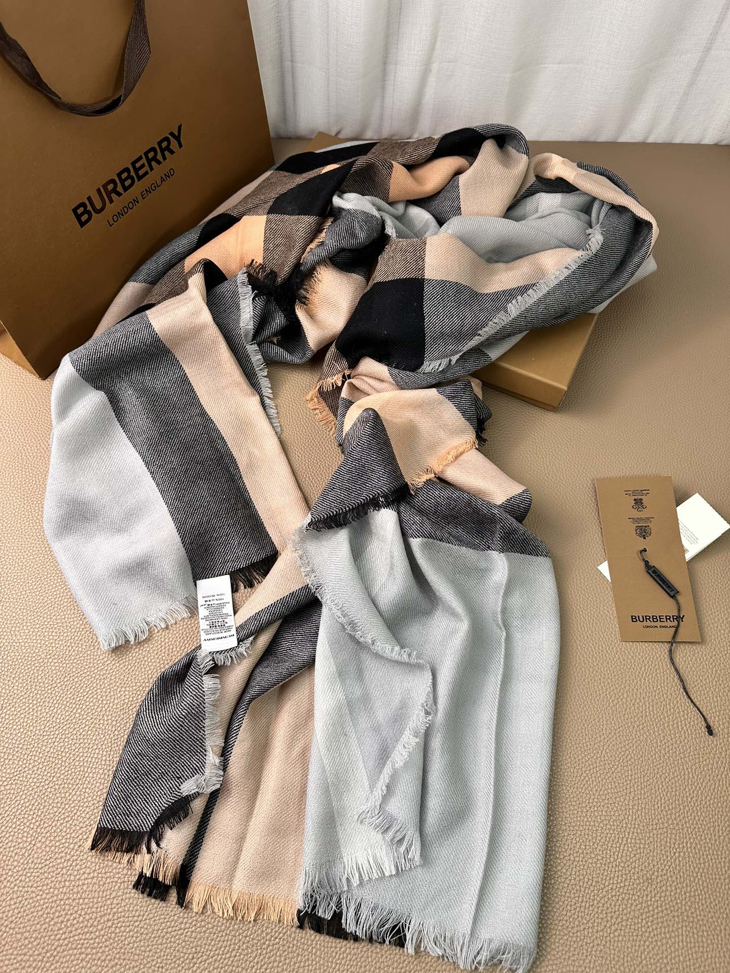 BBR SCARF 200 CM IN CASHMERE 474278