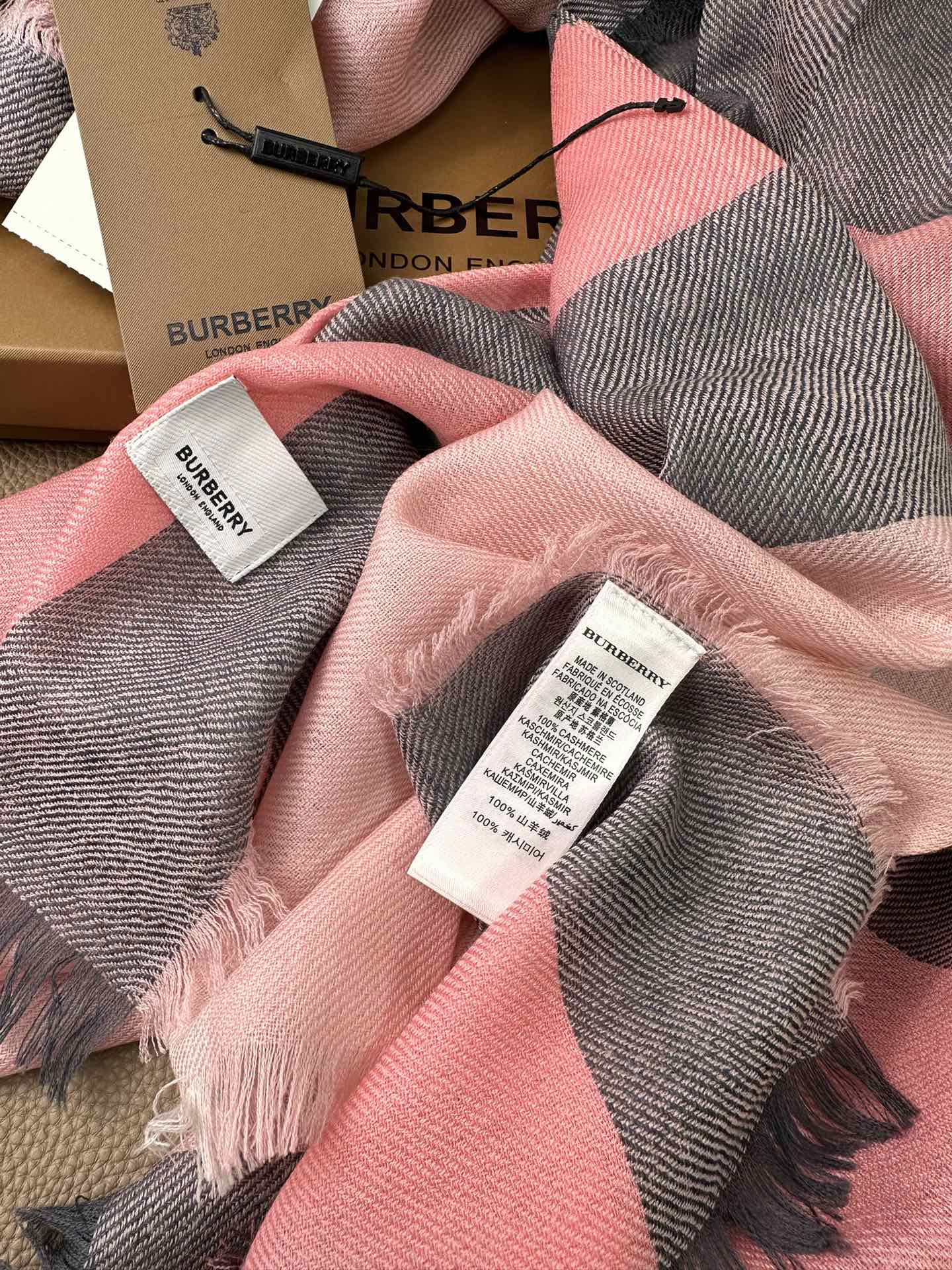 BBR SCARF 200 CM IN CASHMERE 474279