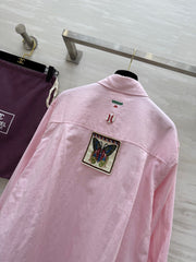 CC Casual Shirt Pink Linen