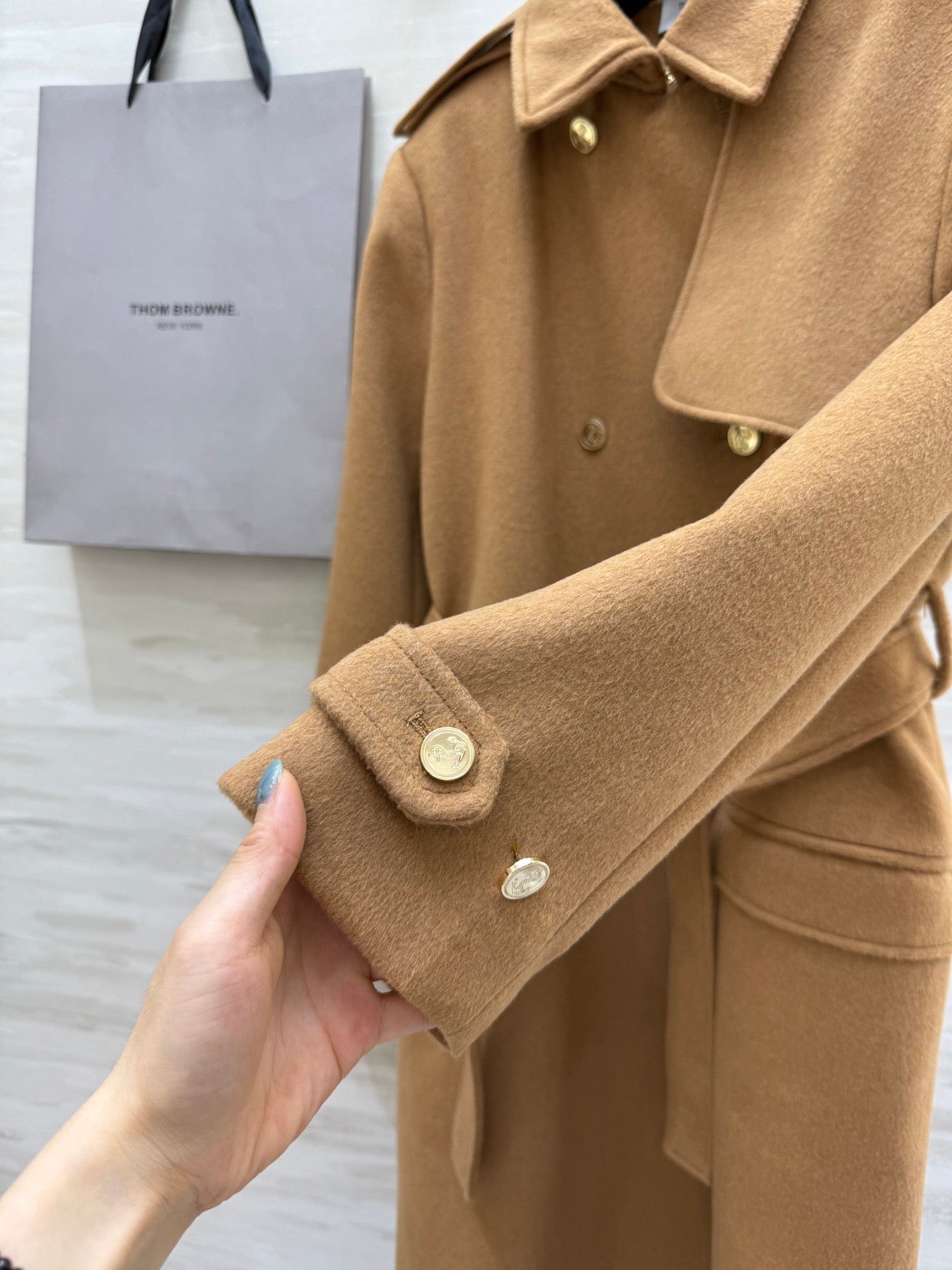 THOM 26S LONG WOOL COAT STYLE 75